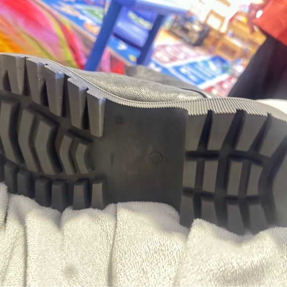 A.S.98 Black Leather Combat Boots Brand New worn once!!! - Picture 3 of 11